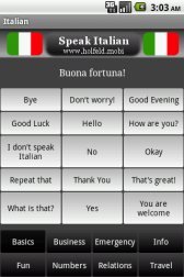 game pic for Speak Italian Free